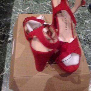 Red Women High Heel Z-Always
